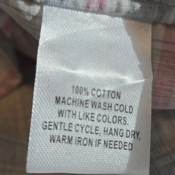 UNTUCKit Chasseles Button Up Shirt Long Sleeve Gray Plaid Women’s Size 6 (Small) - Picture 7 of 10